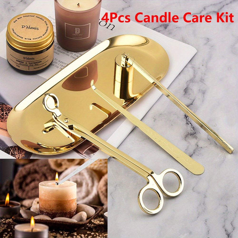 Candle Making Tutorial - 4 teile/satz Luxus Kerze Pflege Kit