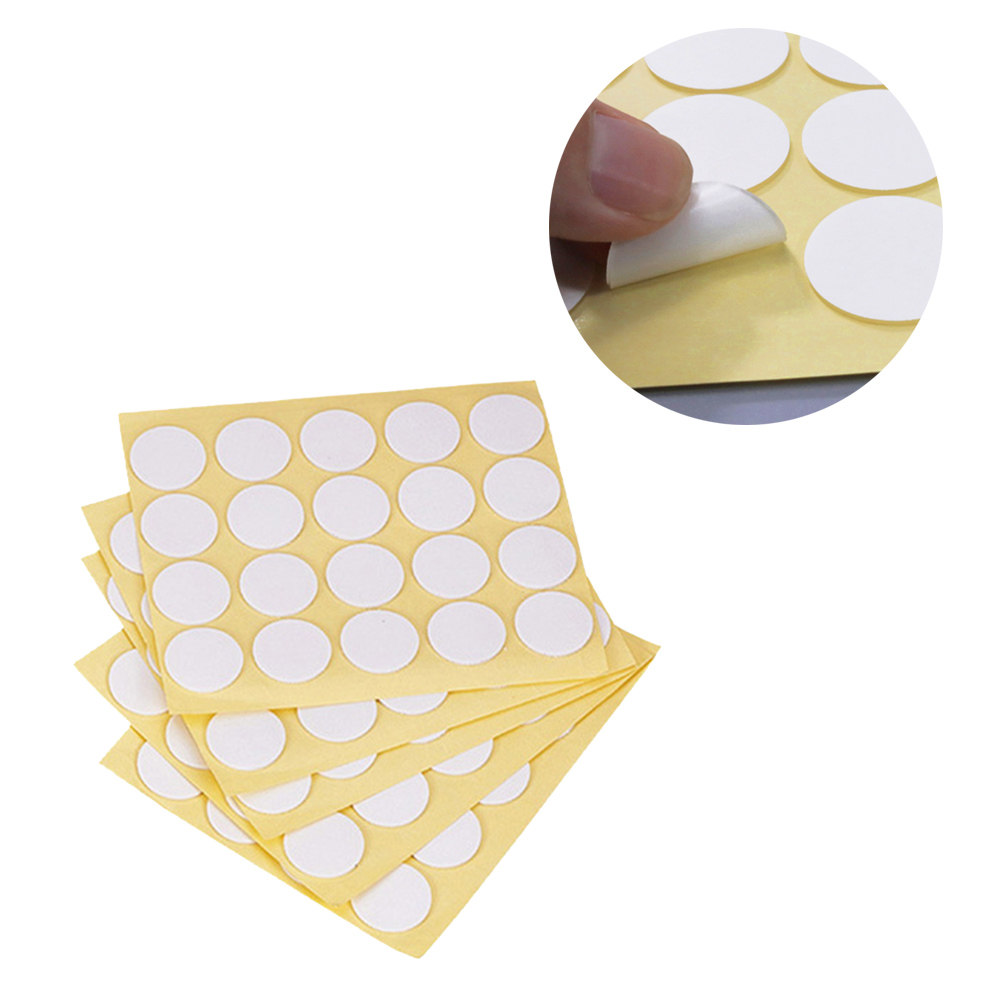 Adhesive Dot Wick - 300 Stück Selbstklebende Schaumstoff-Punkte, Docht-Halter, Einfach