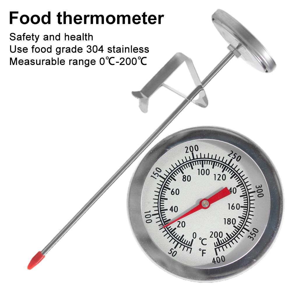 Candle Making Thermometer - Kochthermometer, robustes, sicheres Frittieröl-Thermometer, leicht ablesbar,