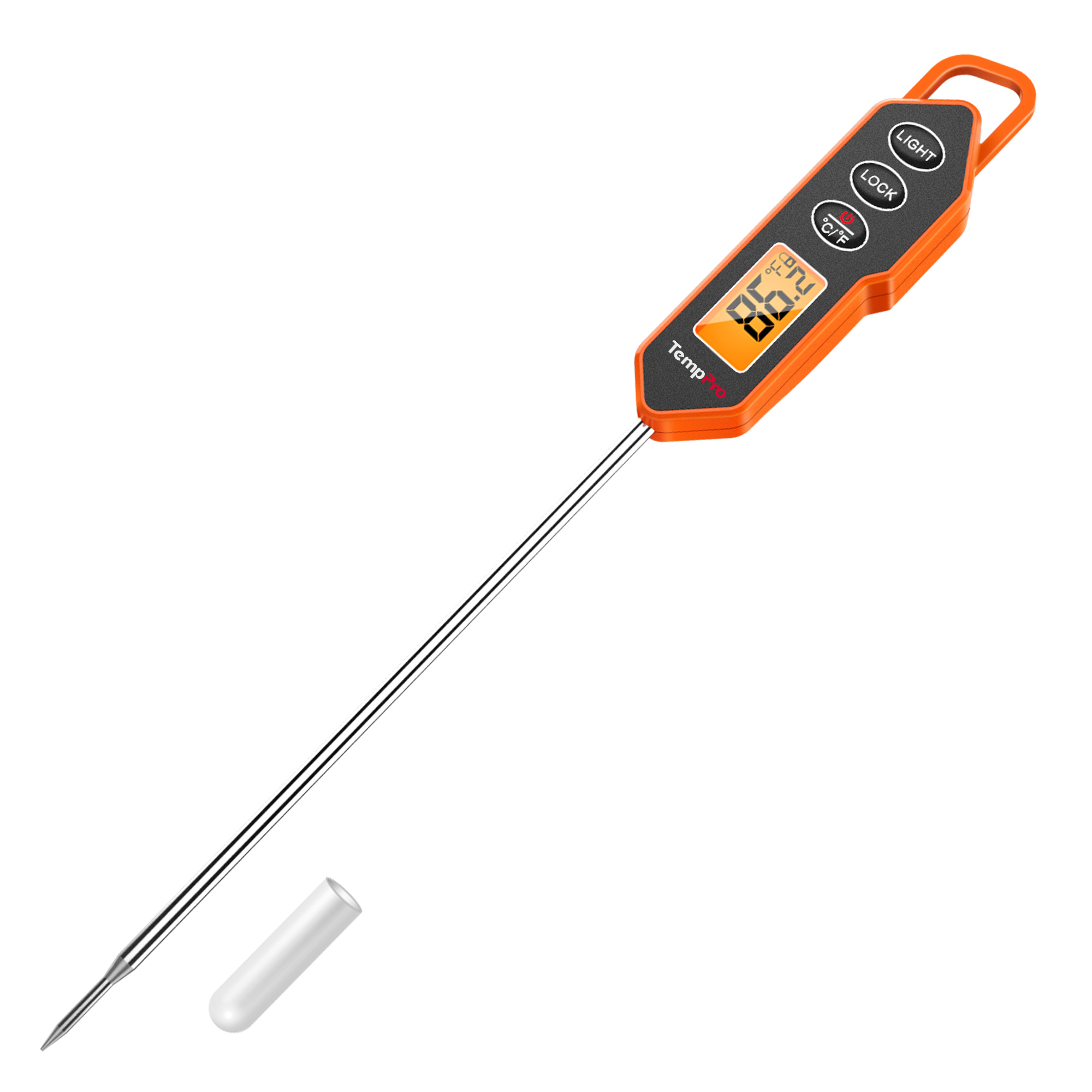 Candle Making Thermometer - TempPro TP01H Digitales BBQ-Thermometer mit Hintergrundbeleuchtung
