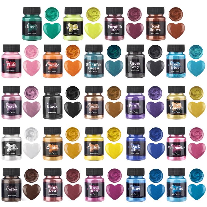 Candle Dye Chip - 50ml Harz Pigment Füllstoff Perlglanz Pulver