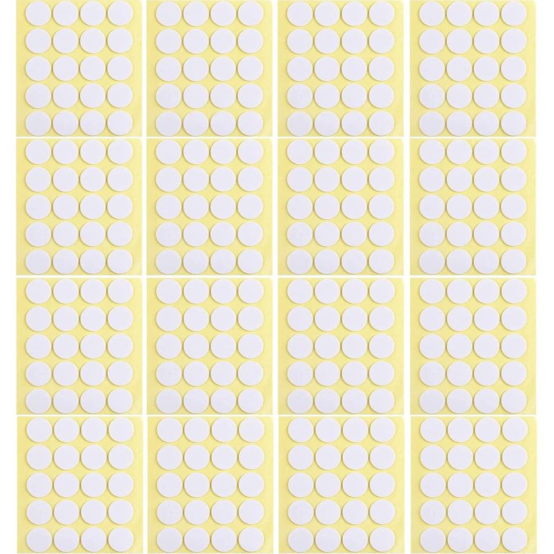 Adhesive Dot Wick - 240 Stück Kerzendocht-Aufkleber, hitzebeständige doppelseitige Aufkleber,