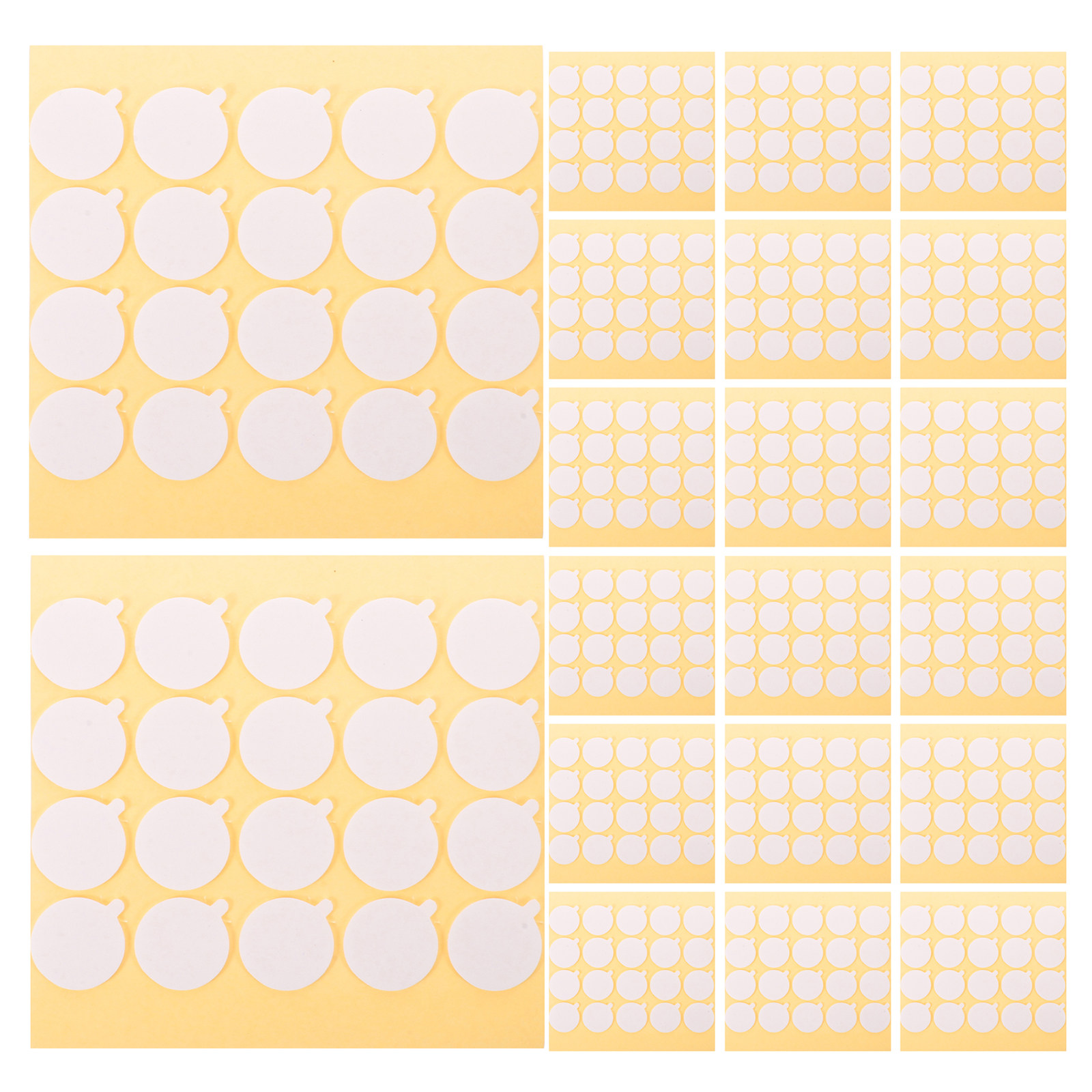 Adhesive Dot Wick - 800 Stück hitzebeständige Klebepunkte für Dochte,