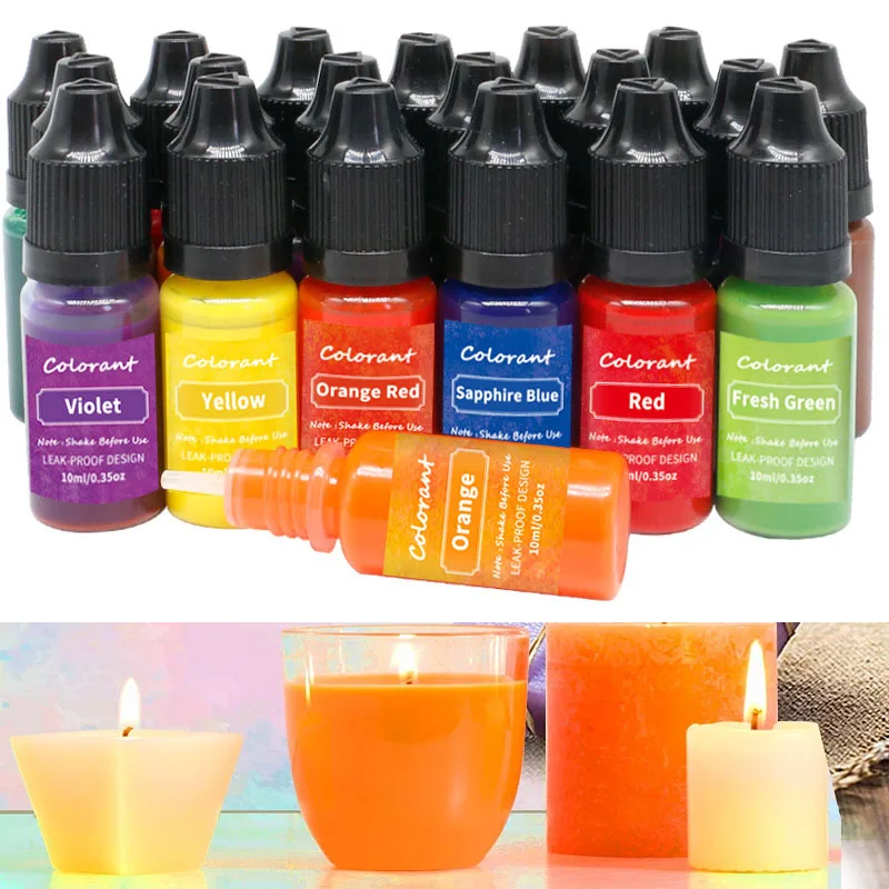 Candle Dye Chip - 20 farben Hohe Konzentration Handgemachte Kerze