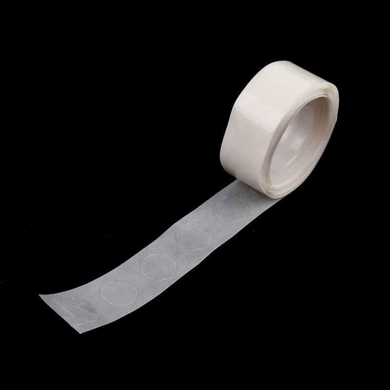 Adhesive Dot Wick - Kerzenherstellung, Dochte, Aufkleber, transparent, fester Kleber,
