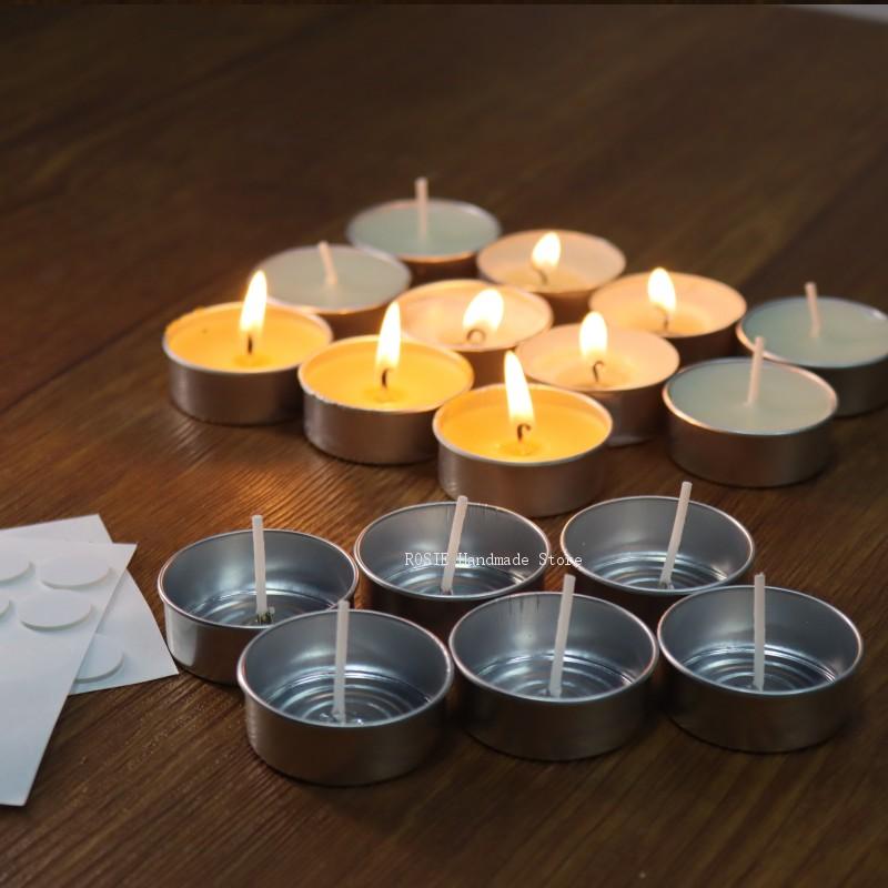Leere Tee wachs runde Aluminiu – Candle Making Wax Melter Bewertung und Preis