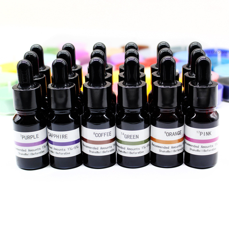 10ml Flüssiger Kerzenfarbstoff – Candle Dye Chip Bewertung und Preis