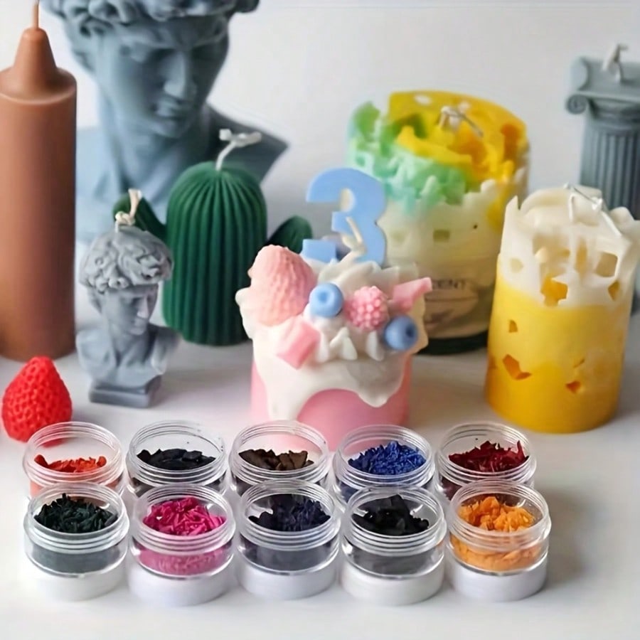 34-Farben/16-Farben/12-Farben/ – Candle Dye Chip Bewertung und Preis