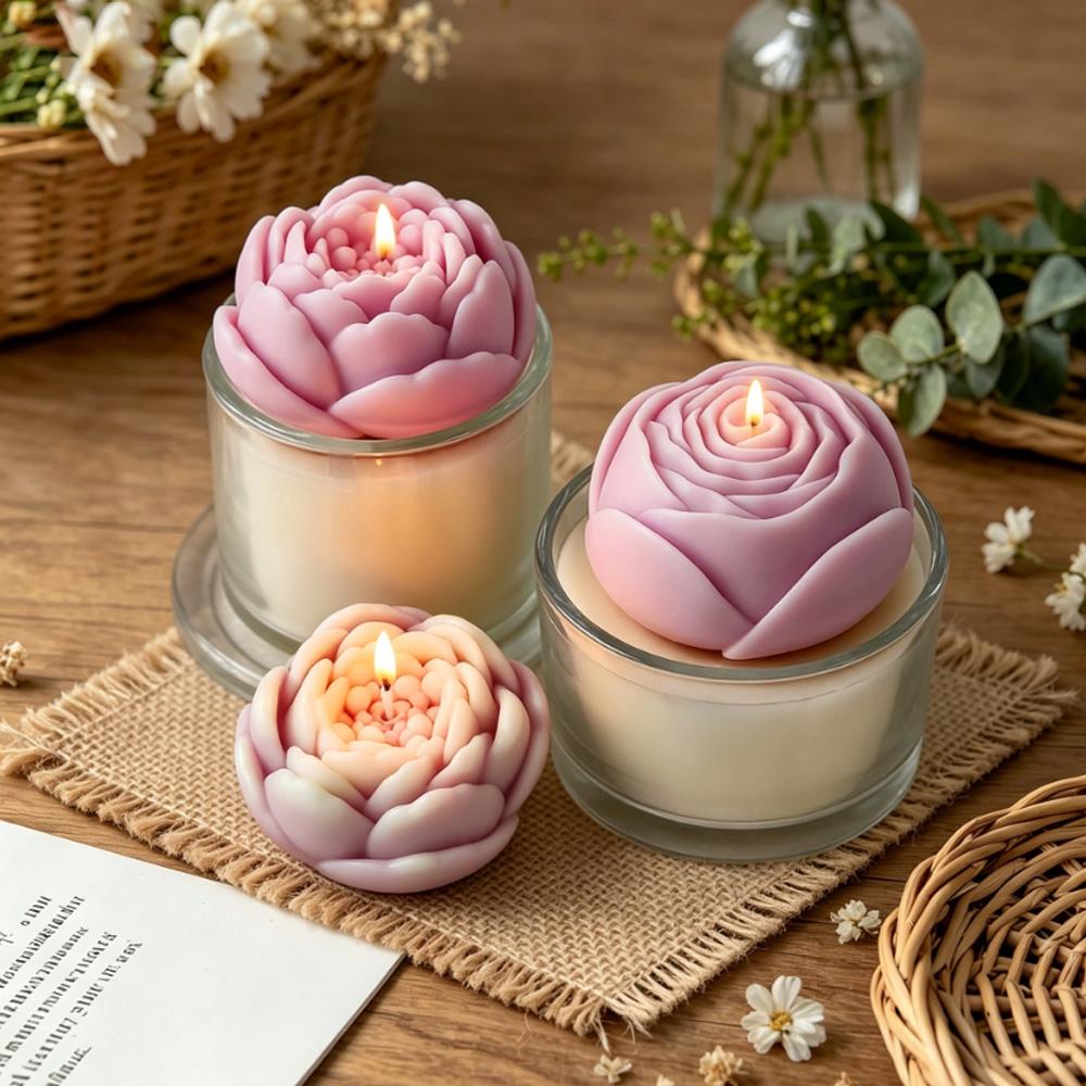 3D Blumen Silikonform Pfingstr – Candle Making Wax Melter Bewertung und Preis