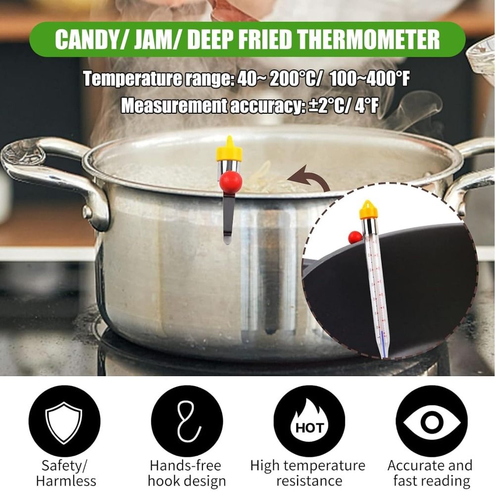 50-200 ℃   Süßigkeiten-Thermom – Candle Making Thermometer Bewertung und Preis