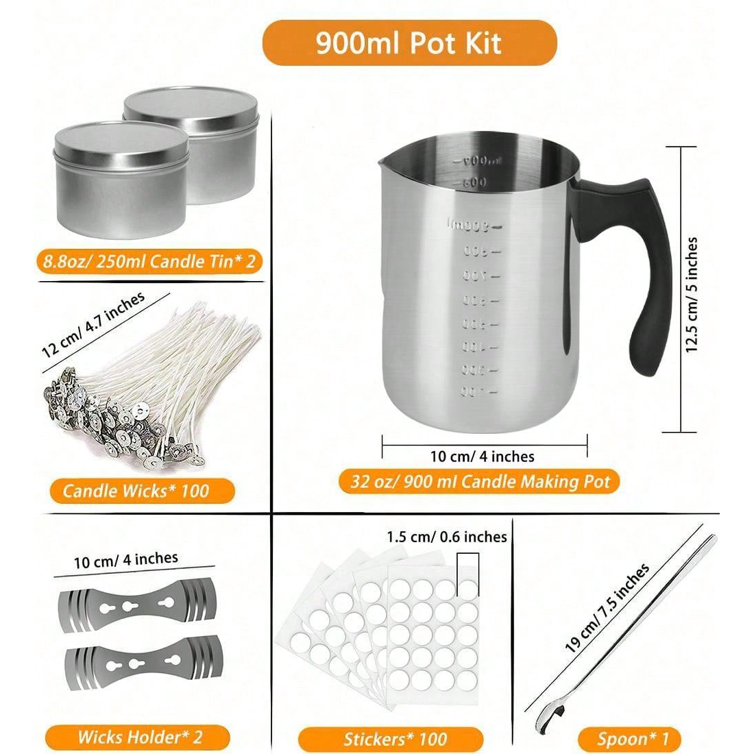 Glintmos Starter-Set zur Kerze – Candle Making Thermometer Bewertung und Preis