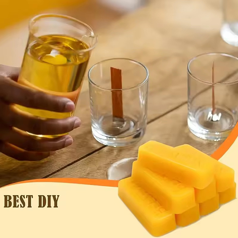 4/8 Stück reine Bienenwachsblö – Candle Making With Beeswax Bewertung und Preis