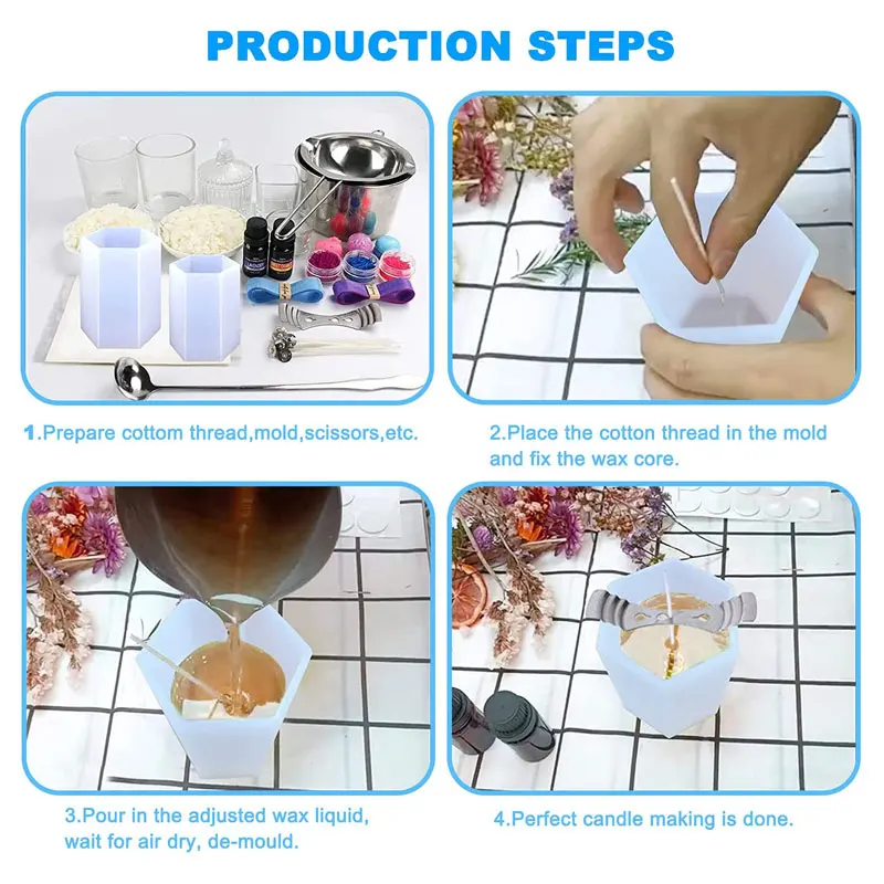 Zylinder Silikon Kerze Formen  – Candle Making Wax Melter Bewertung und Preis