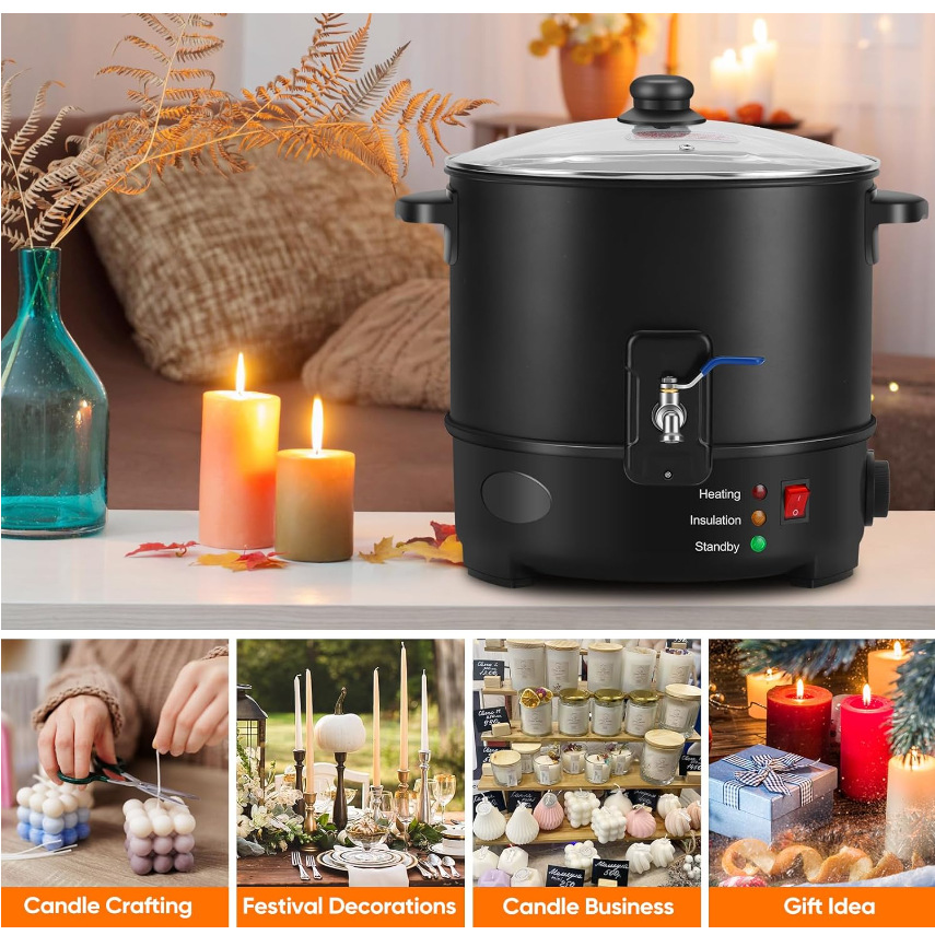 EU UNS Stecker Elektrische Sch – Candle Making Wax Melter Bewertung und Preis
